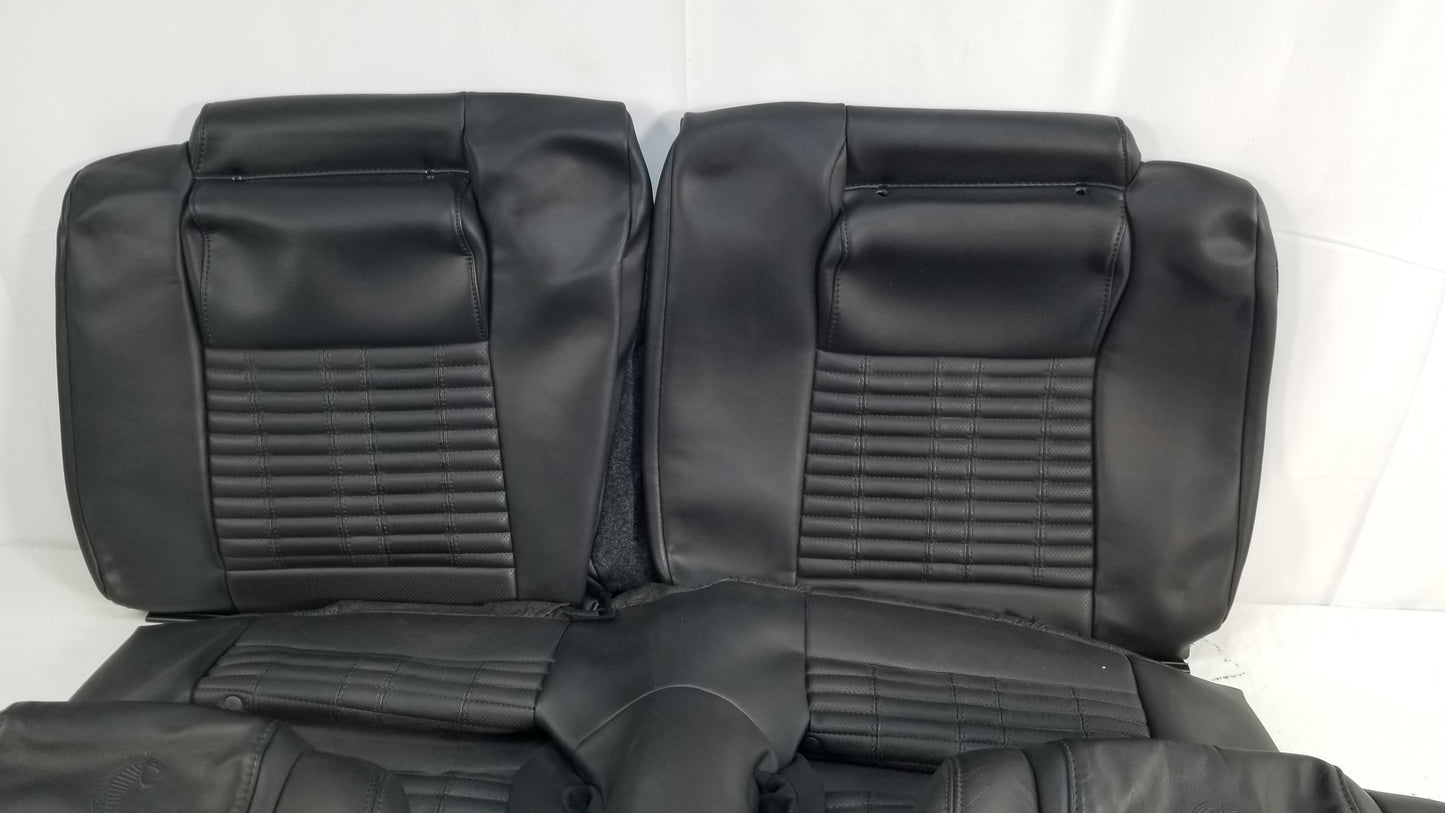 2011-2014 Ford Mustang GT500 Coupe Original Seat Covers Black **Excellent