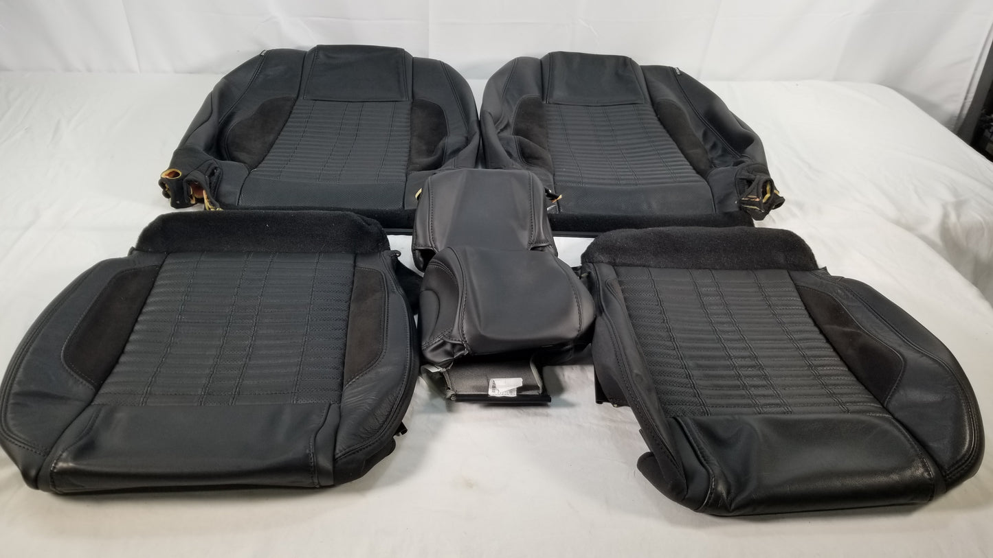 2011-2014 Ford Mustang GT500 Coupe Original Seat Covers Black **Excellent