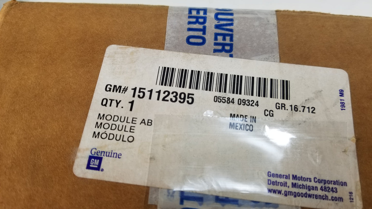 Genuine 2005-2009 Trailblazer GMC Driver Steering Wheel Airbag Module 15112395