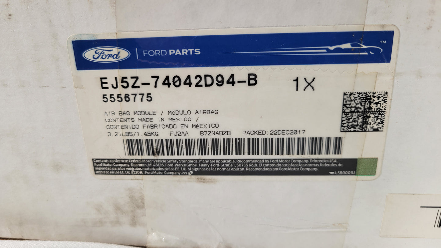 Genuine 2014-2019 Ford Escape Passenger Right Roof Curtain Airbag EJ5Z-74042D94-B