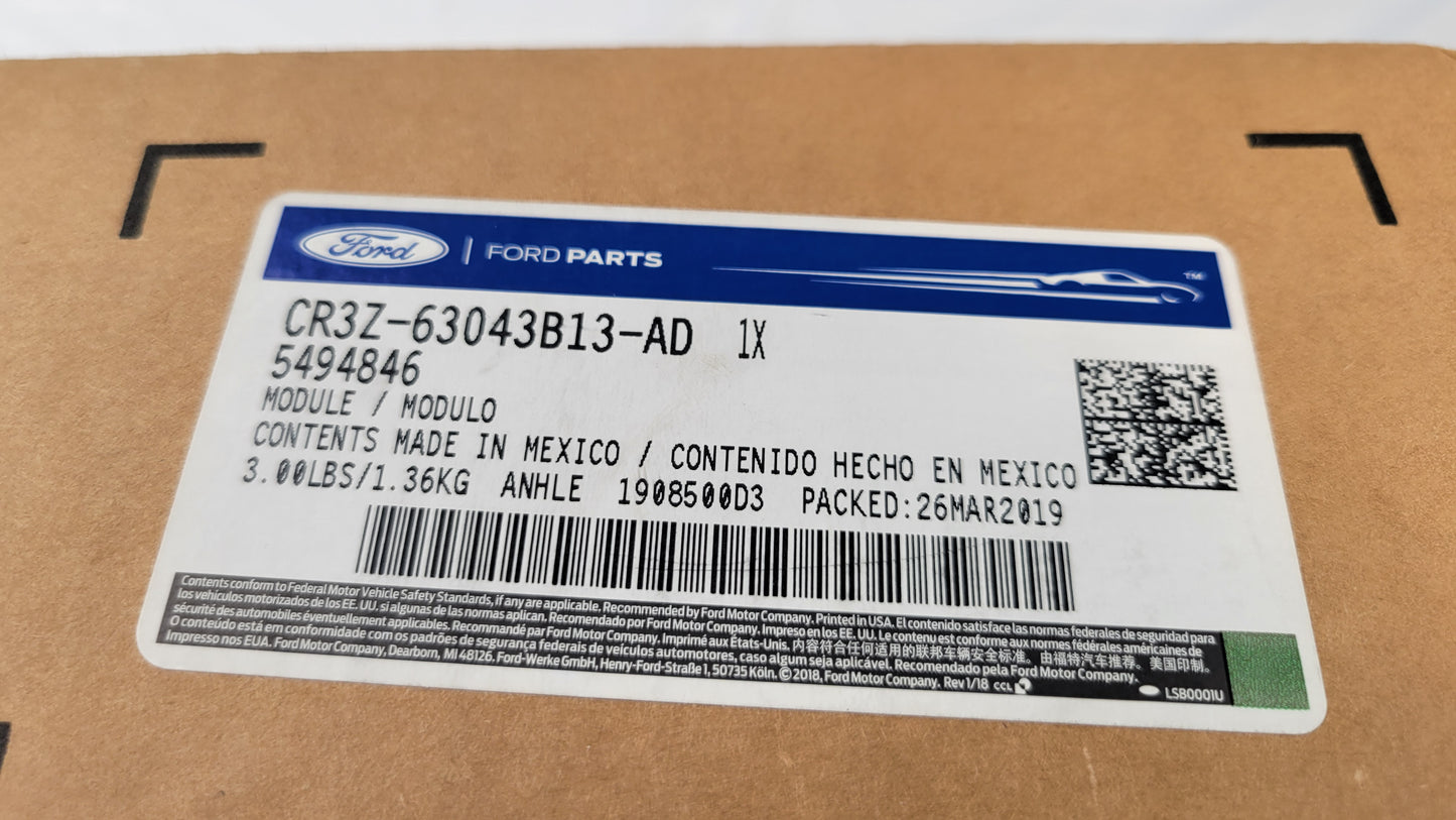 2010-2014 Genuine Ford Mustang Steering Wheel Airbag Driver Left CR3Z-63043B13-AD