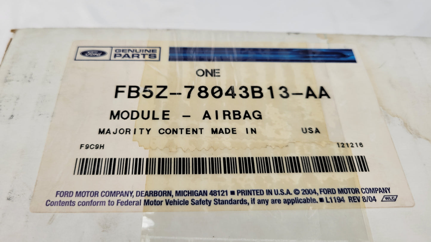 2016-2019 Ford Explorer Driver Left Airbag Genuine OEM FB5Z-78043B13-AA