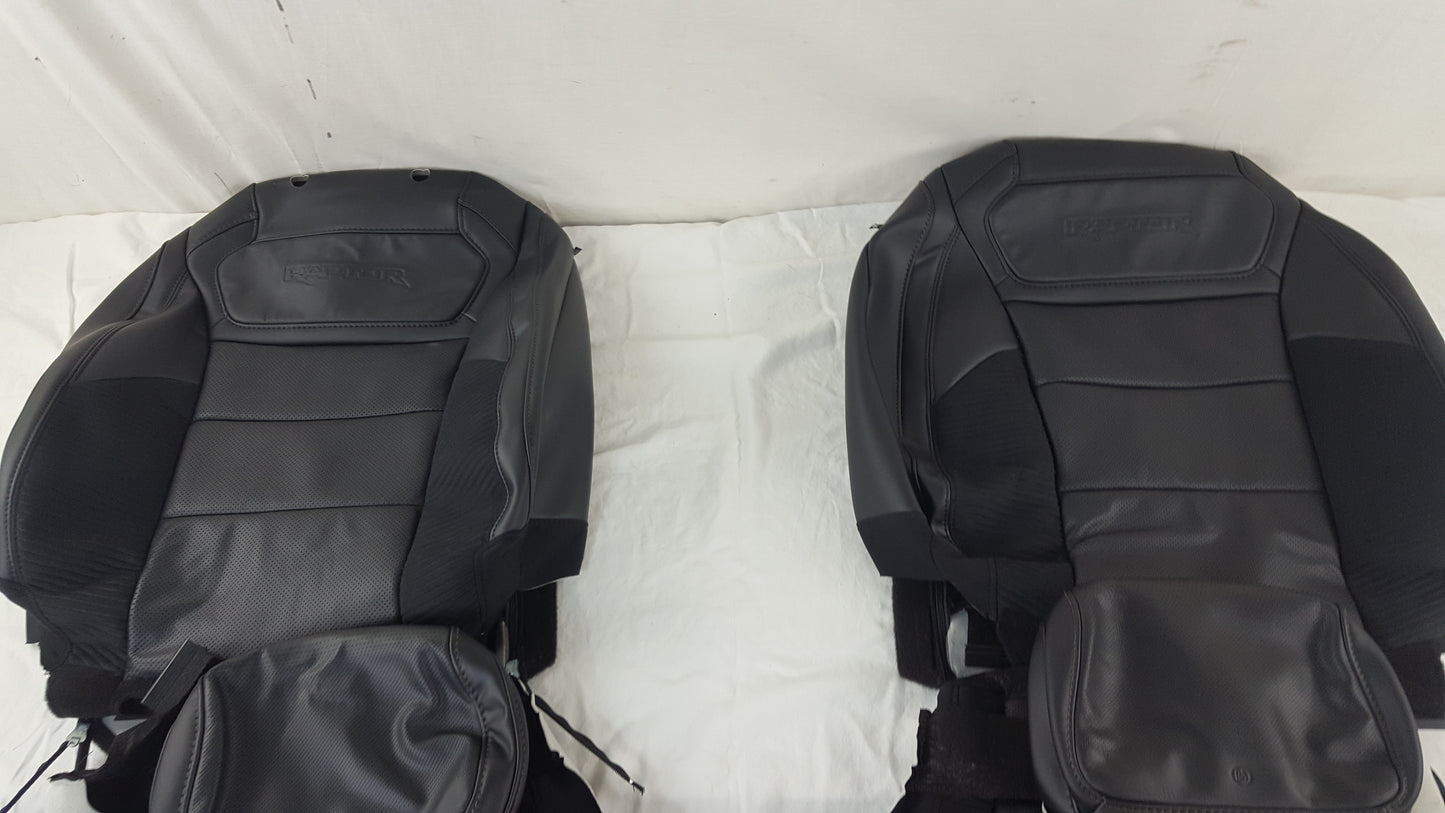 2021-2023 Ford F-150 Raptor New Take Off Genuine Seat Cover Set Leather