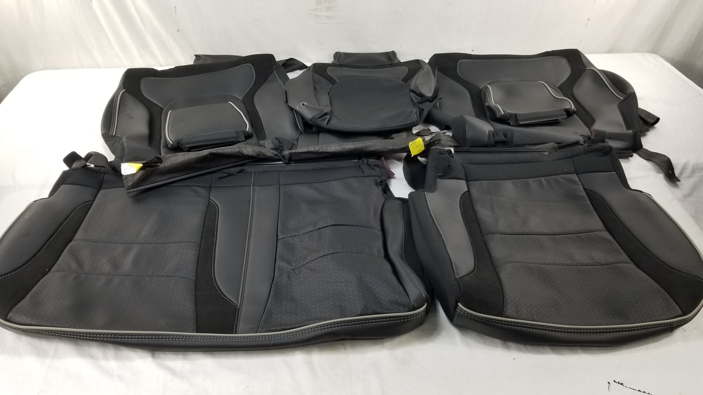 2019-2022 Ram 1500 Laramie Genuine Factory Leather seat cover Set *Crew Cab