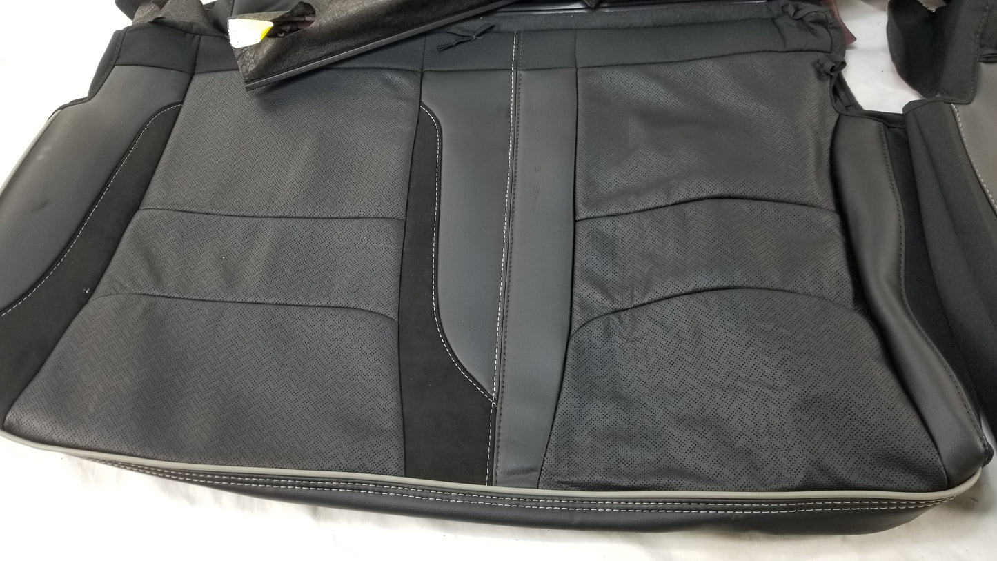 2019-2022 Ram 1500 Laramie Genuine Factory Leather seat cover Set *Crew Cab