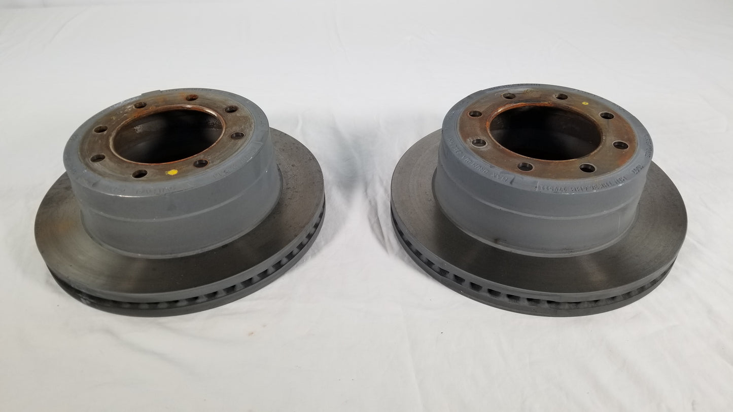 2013-2022 F-250 F-350 4WD Rear Brake Rotor Set Genuine Ford BRRF-464 SRW