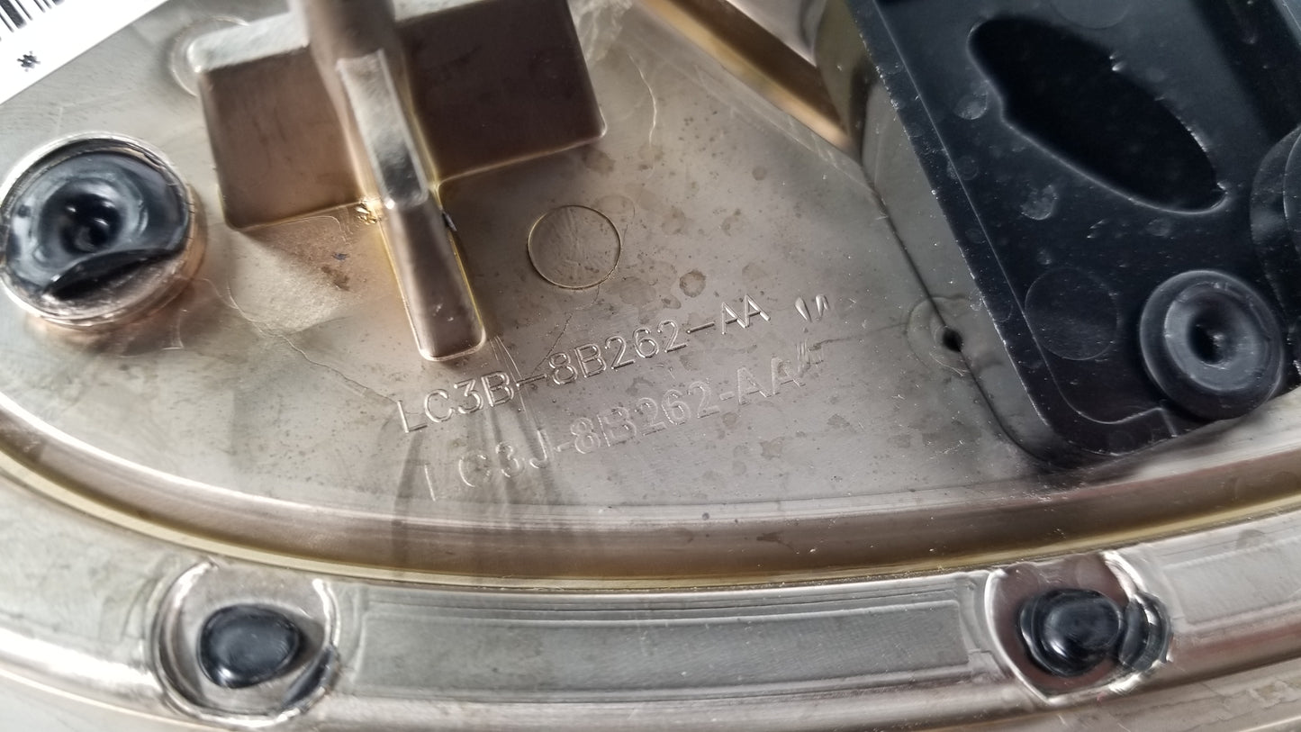 Genuine 2020-2022 F-250 F-350 Sport Smoked Black Front Grille Emblem w/o Camera