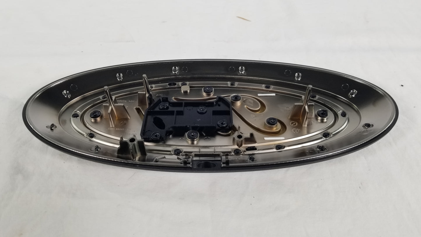 NEW Genuine 2020-2022 F-250 Sport Smoked Black Front Grille Emblem w/ Camera opt