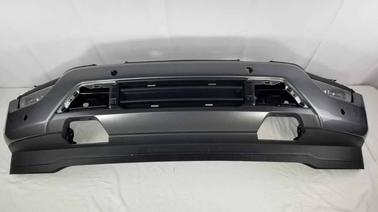 NEW 2021-2023 Ford F-150 Front Bumper Genuine Ford w/ Sensor Holes