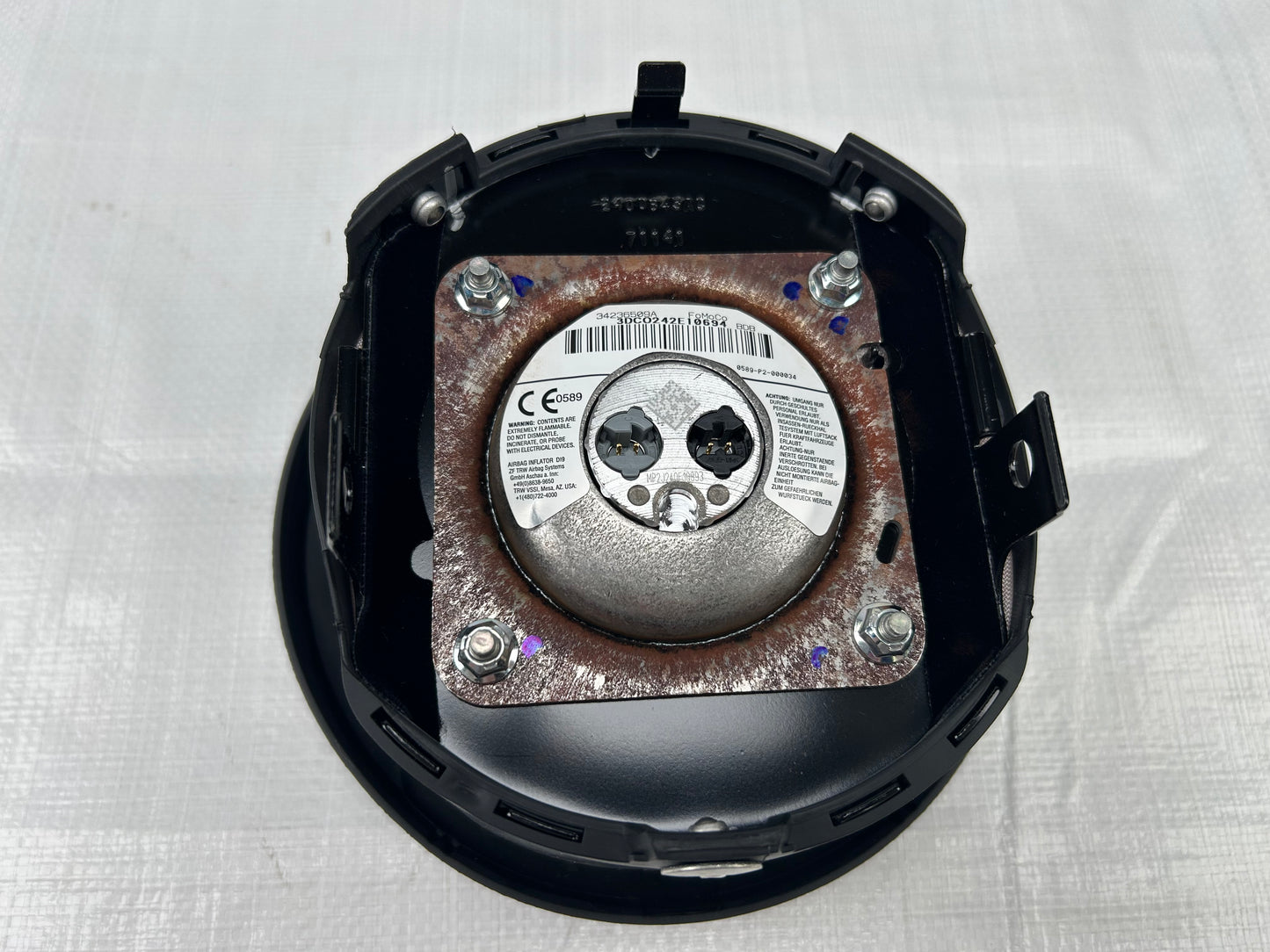 New 2010-2014 Ford Mustang Shelby GT500 Left Steering Wheel Airbag DR3Z-63043B13-AD