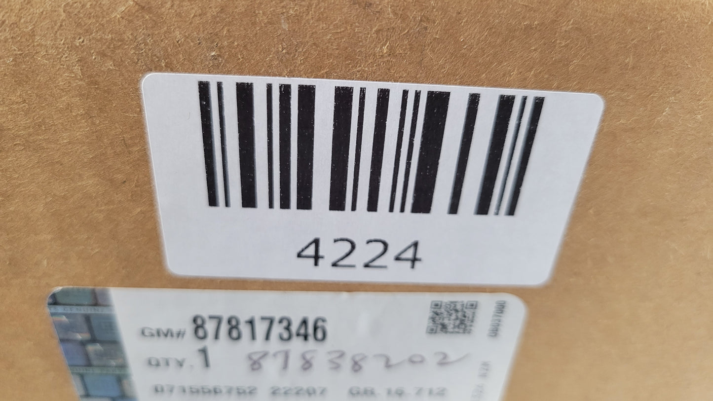 2014-2018 Silverado Sierra 1500 Side Curtain Airbags Right & Left Crew Cab 87838202 87817346