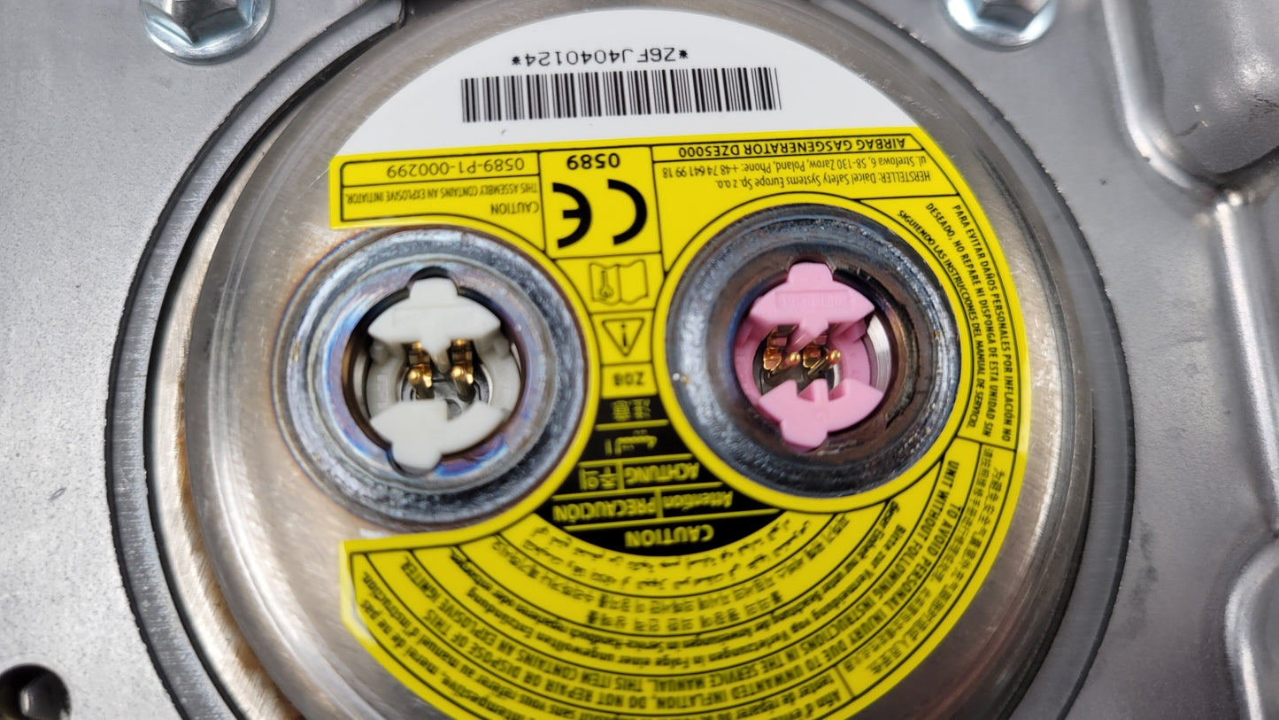 2013-2017 GMC Acadia Driver Side Left Steering Wheel Airbag *Dark Titanium 85036130