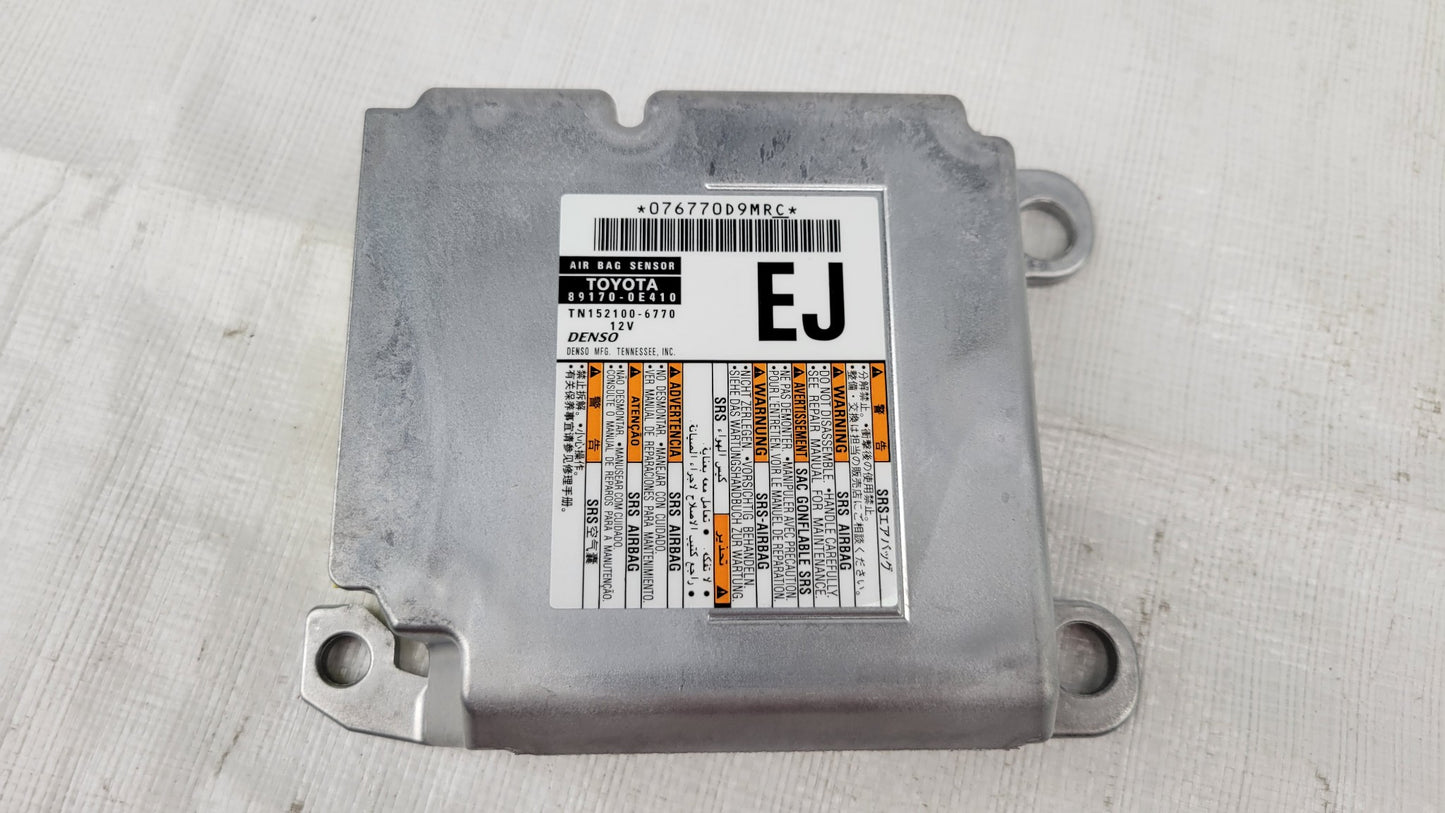 Genuine 2020-2022 Toyota Highlander Airbag Module Computer 89170-0E410