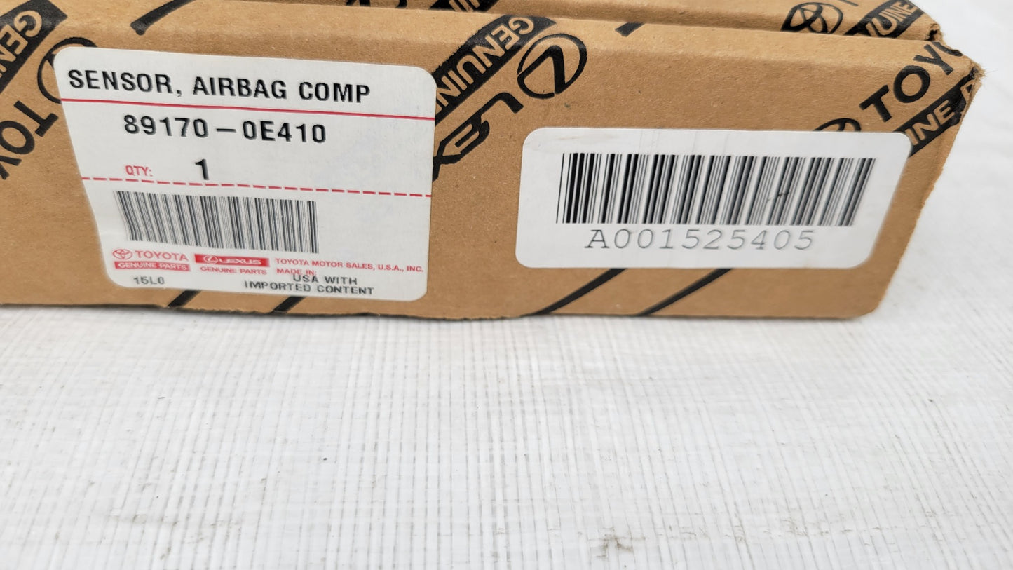 Genuine 2020-2022 Toyota Highlander Airbag Module Computer 89170-0E410