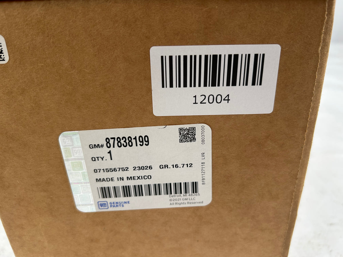 New Genuine GM 2014-2018 Silverado Sierra 1500 Double Cab Curtain Airbag 87838199