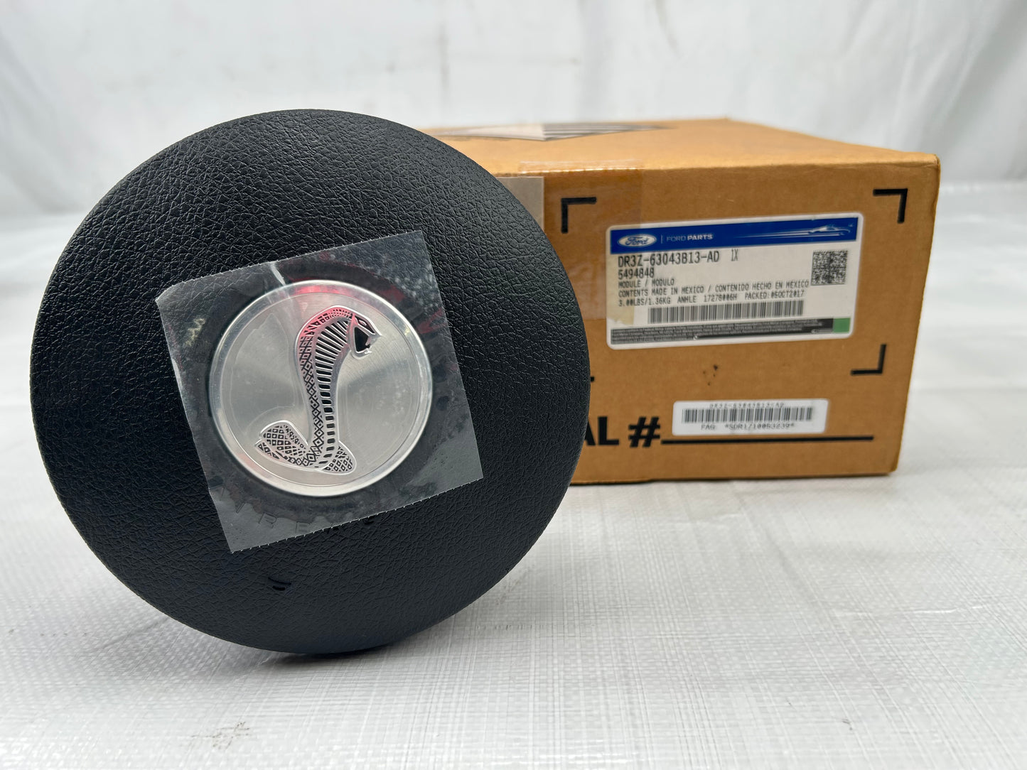 New 2010-2014 Ford Mustang Shelby GT500 Left Steering Wheel Airbag DR3Z-63043B13-AD
