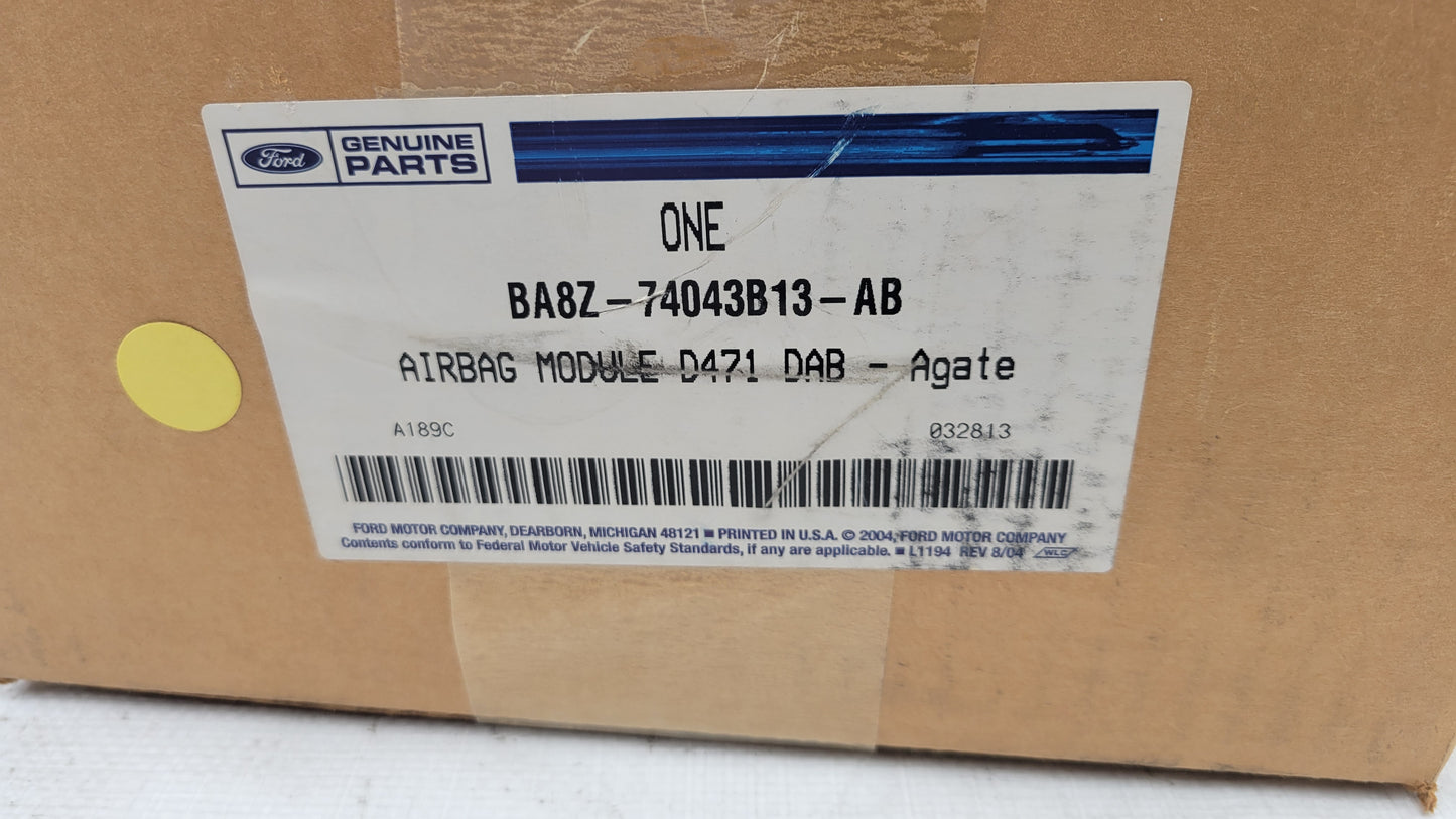 NEW Ford OEM 2011-2012 Flex Steering Wheel Airbag Module Gray BA8Z-74043B13-AB