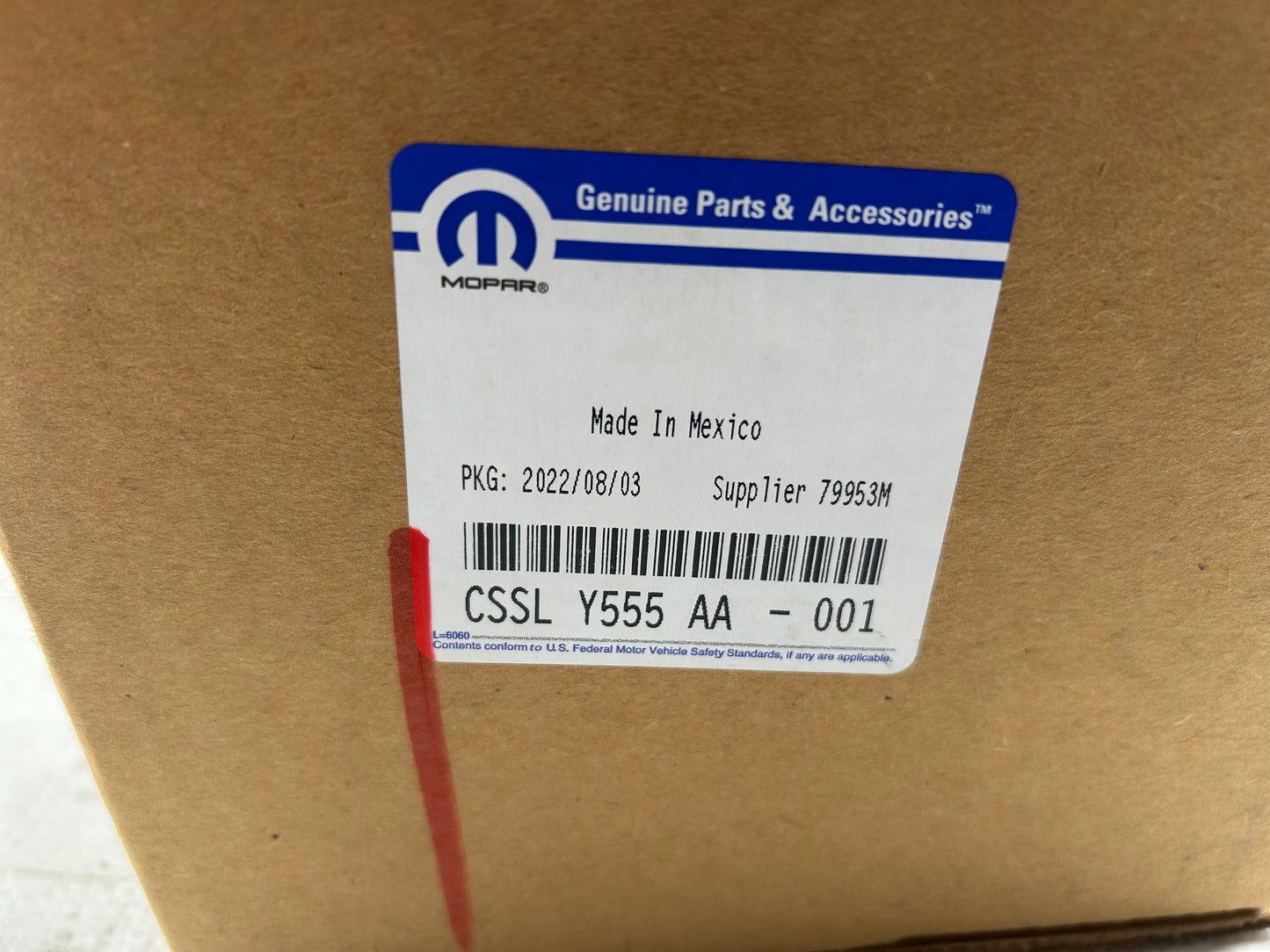 Genuine 2015-2016 RAM 2500 3500 MEGA Cab Right Side Curtain Airbag CSSLY555AA