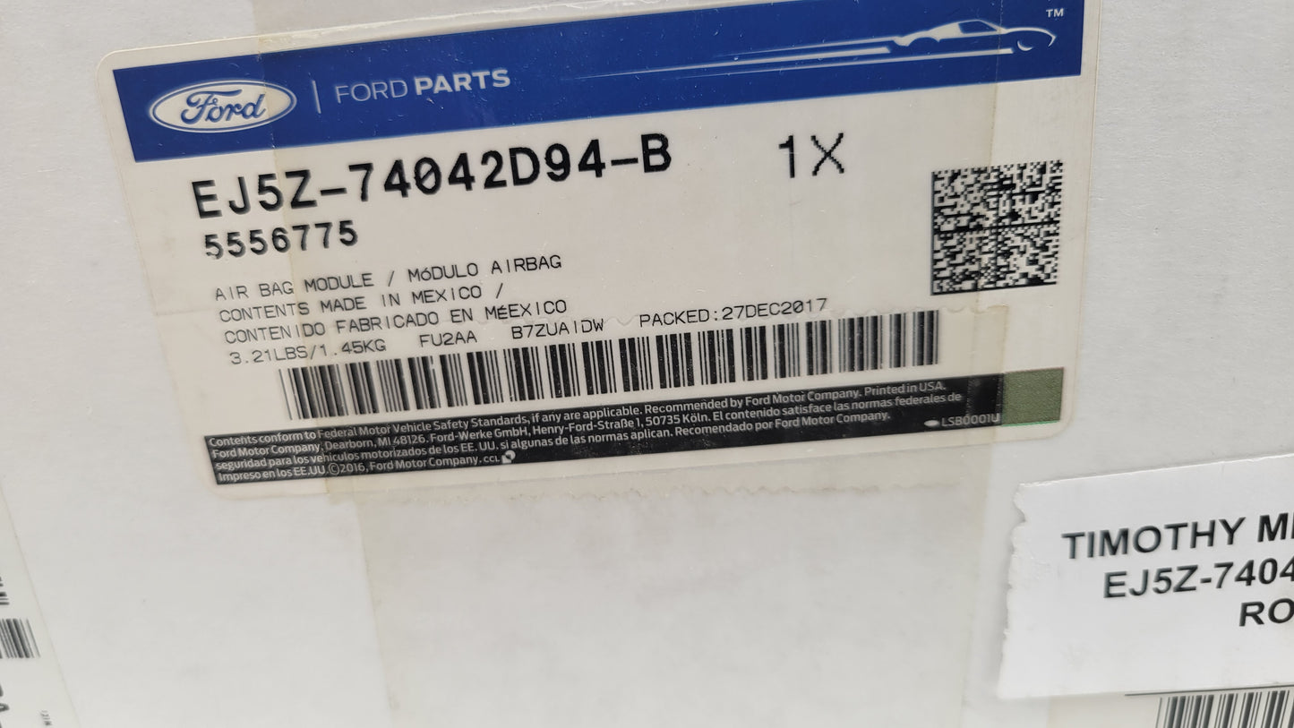 New 2014-2019 Ford Escape Right Curtain Airbag EJ5Z-74042D94-B