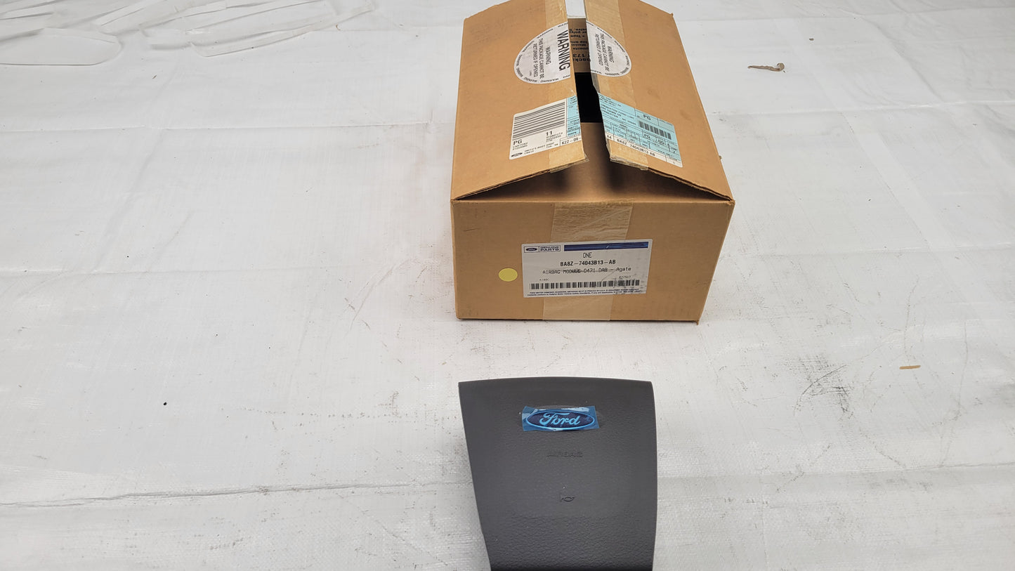 NEW Ford OEM 2011-2012 Flex Steering Wheel Airbag Module Gray BA8Z-74043B13-AB