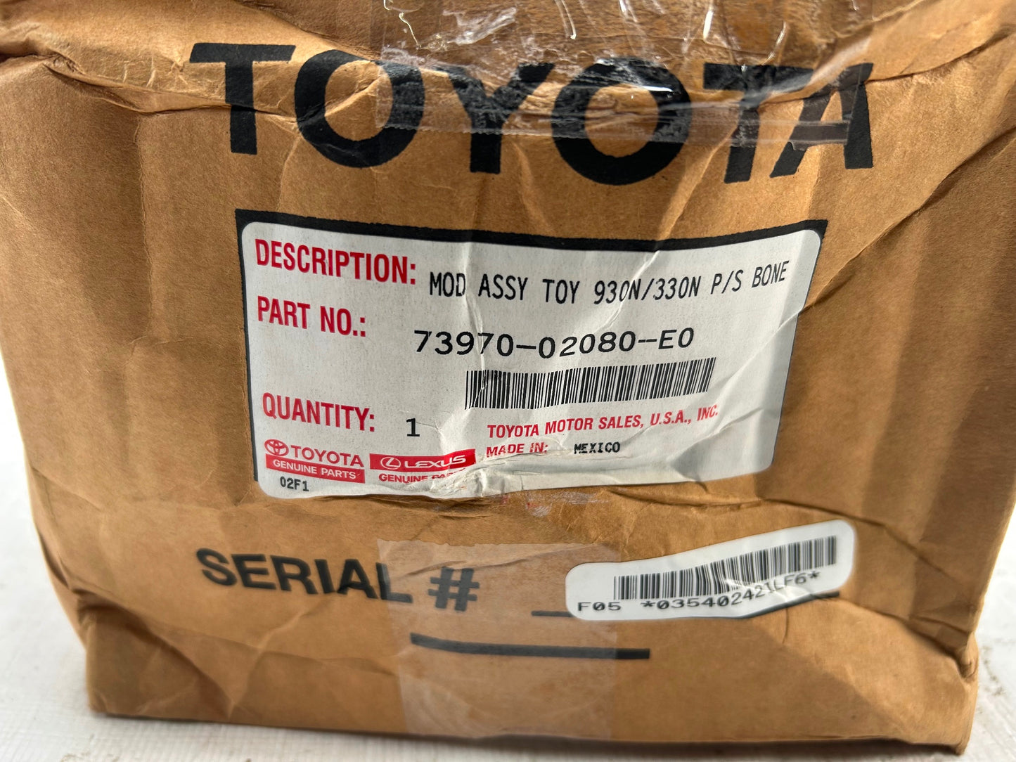 NEW Toyota OEM 2003-2008 Corolla Matrix Passenger Dash Airbag 73970-02080-E0