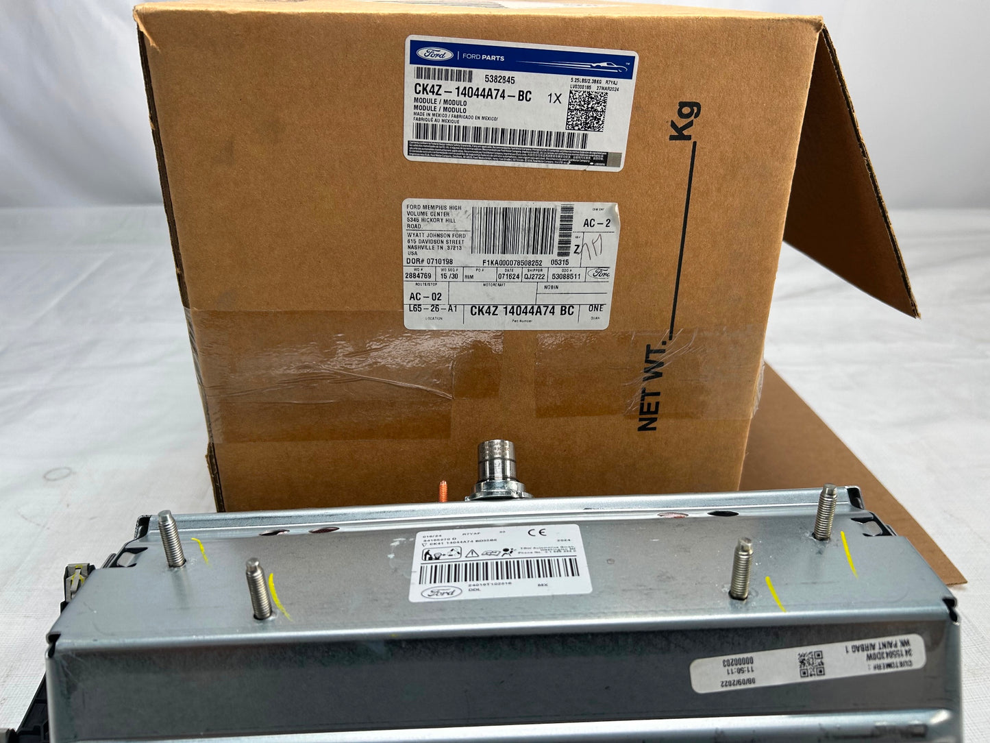 New Genuine 2015-2019 Ford Transit Right Dash Airbag CK4Z-14044A74-BC