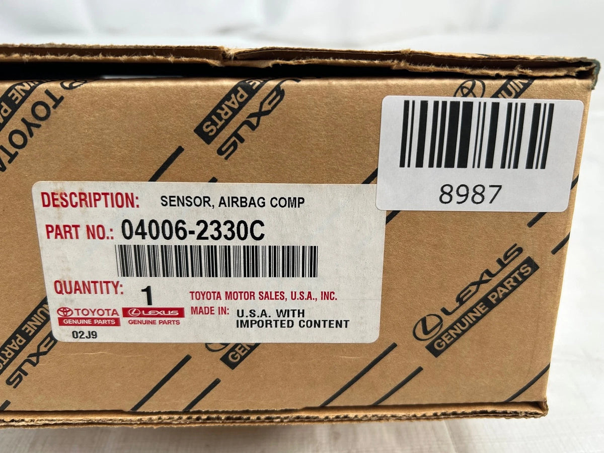 NEW Genuine 2005-2006 Toyota Sequoia OEM Airbag Module Sensor 04006-2330C