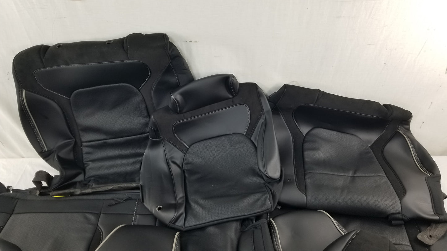 2019-2022 Ram 1500 Laramie Genuine Factory Leather seat cover Set *Crew Cab